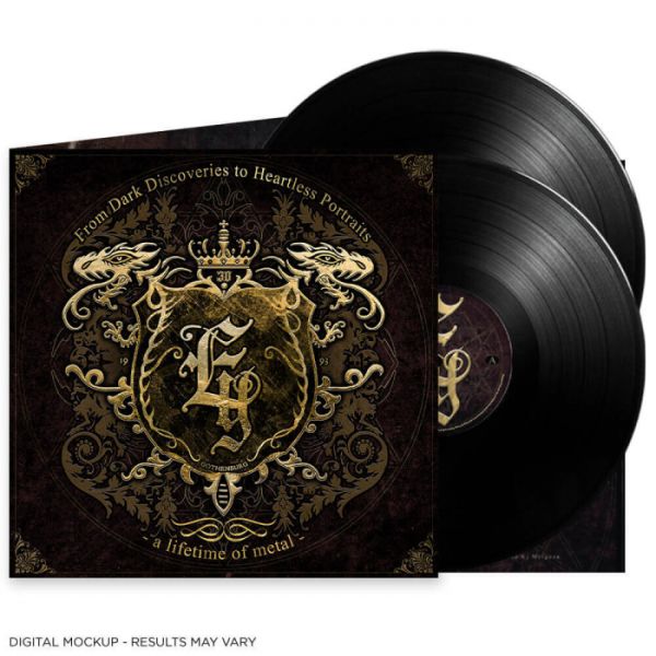 Evergrey - FROM DARK DISCOVERIES TO HEARTLESS PORTRAITS Doppel-LP - Black Vinyl - Schallplatte