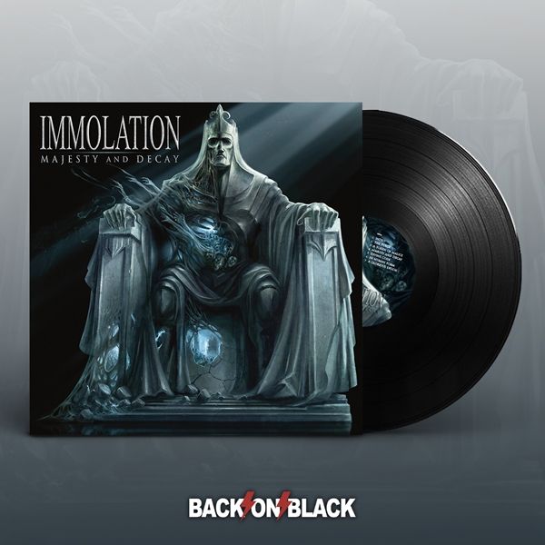 Immolation - MAJESTY AND DECAY LP - Black Vinyl - Schallplatte Record Re-Issue