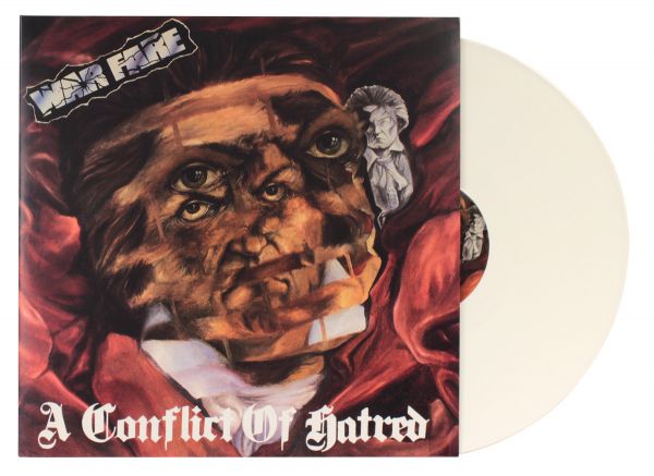 Warfare - A CONFLICT OF HATRED weiße Deluxe-LP - White Vinyl Schallplatte