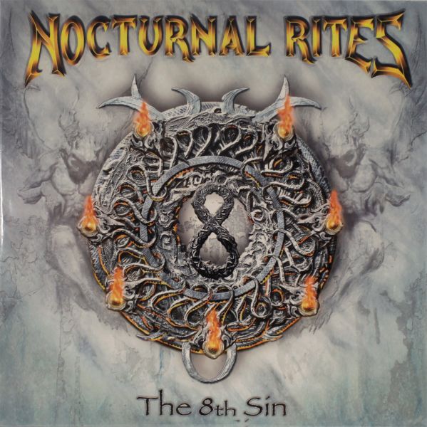 Nocturnal Rites - 8TH SIN schwarze LP - Black Vinyl Schallplatte Limitiert