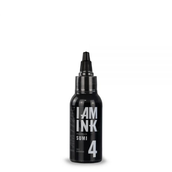 I AM INK First Generation SUMI #4 - 50/100ml Tätowierfarbe Vegan - REACH-konform