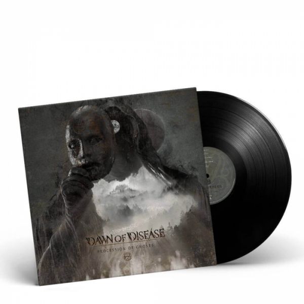 Dawn Of Disease - PROCESSION OF GHOSTS LP - Black Vinyl - Schallplatte Record