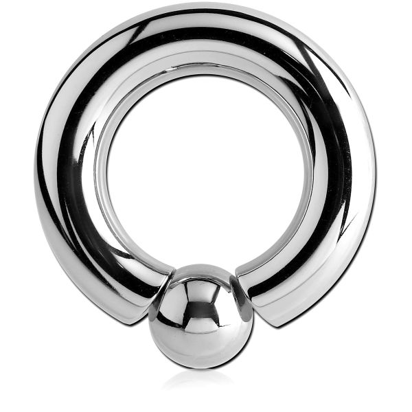 Schraubkugelring 5,0 mm (Version 1) aus Chirurgenstahl mit 2,9 mm Gewinde Piercingring Intimpiercing