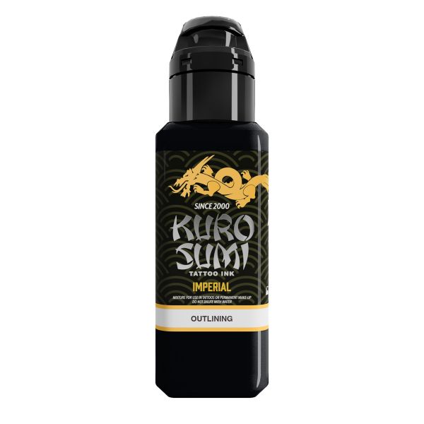 KURO SUMI IMPERIAL Tattoofarbe IMPERIAL OUTLINING 44/180 ml Tätowierfarbe - Vegan