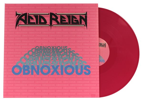 Acid Reign - OBNOXIOUS Coloured Deluxe-LP - Pink Vinyl Schallplatte
