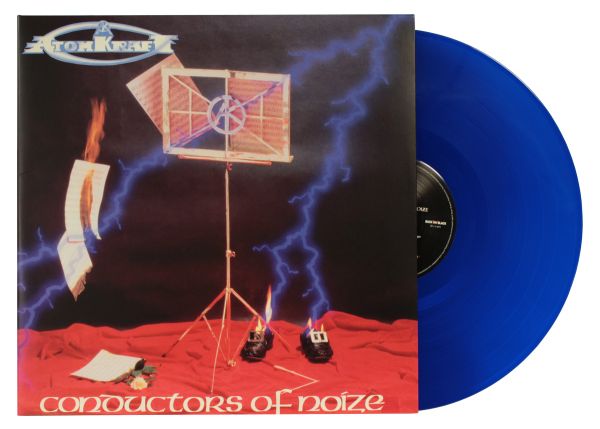 Atomkraft - CONDUCTORS OF NOIZE Coloured Deluxe-LP - Blue Vinyl Schallplatte