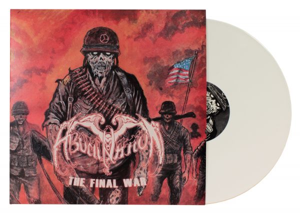 Abomination - THE FINAL WAR Coloured LP - White Vinyl Schallplatte
