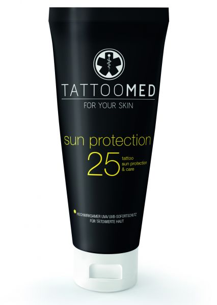 TattooMed® Sun Protection LSF25 100 ml - Für starke Sonnenstrahlung Sonnenschutz