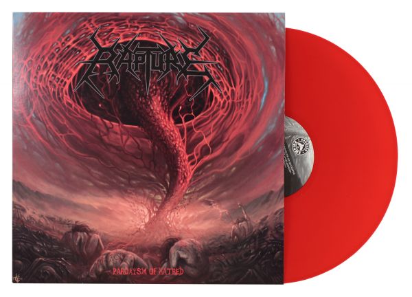 Rapture - PAROXYSM OF HATRED Coloured LP - Red Vinyl Schallplatte