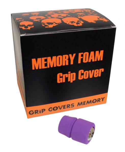 20 x Memory Foam Grip Cover PURPLE für 25 mm Grips Tattoo Griff Hülle steril