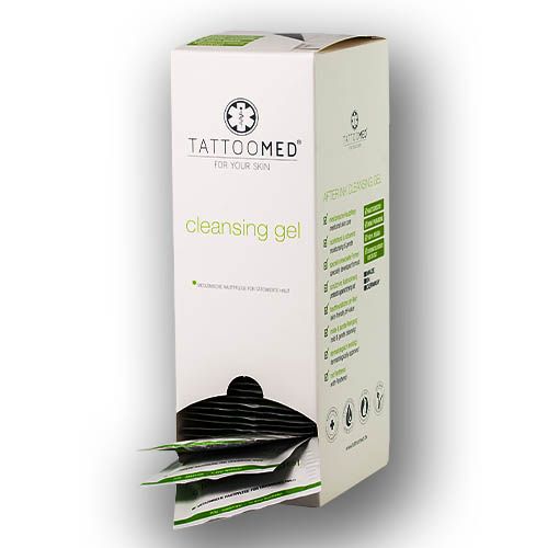 TattooMed® Cleansing Gel Sachets 50 x 5 ml Waschlotion