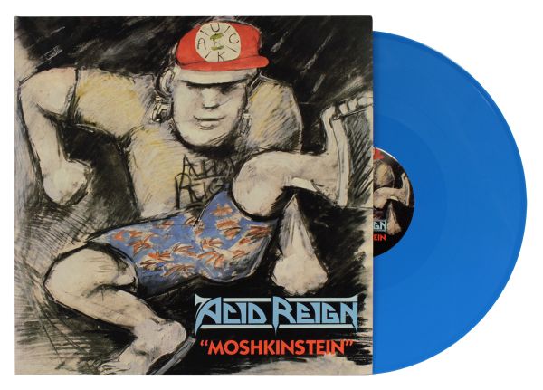 Acid Reign - MOSHKINSTEIN Coloured Deluxe-LP - Blue Vinyl Schallplatte