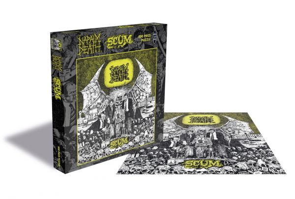 Napalm Death - Puzzle SCUM - 500 Teile - 41 x 41 cm
