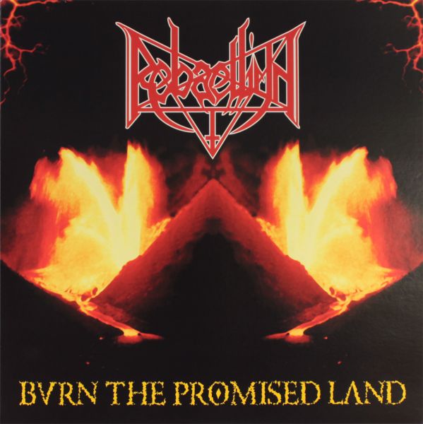 Rebaelliun - BURN THE PROMISED LAND schwarze LP - Black Vinyl Schallplatte