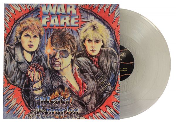 Warfare - METAL ANARCHY transparente Deluxe-LP - Clear Vinyl Schallplatte