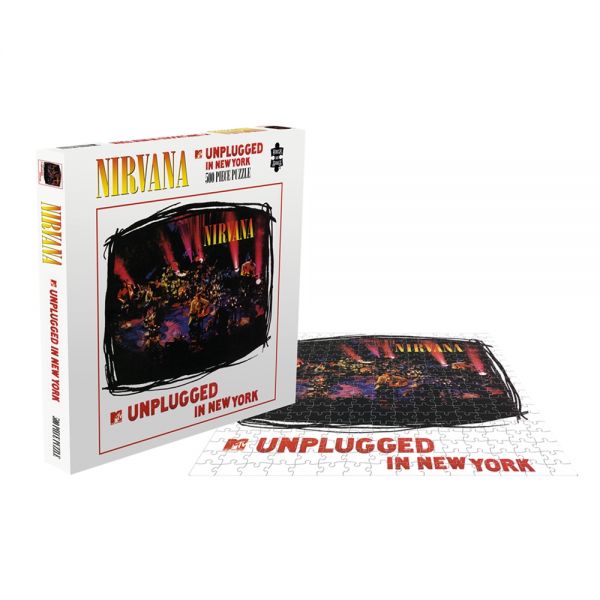 Nirvana - Puzzle UNPLUGGED IN NEW YORK - 500 Teile - 39 x 39 cm