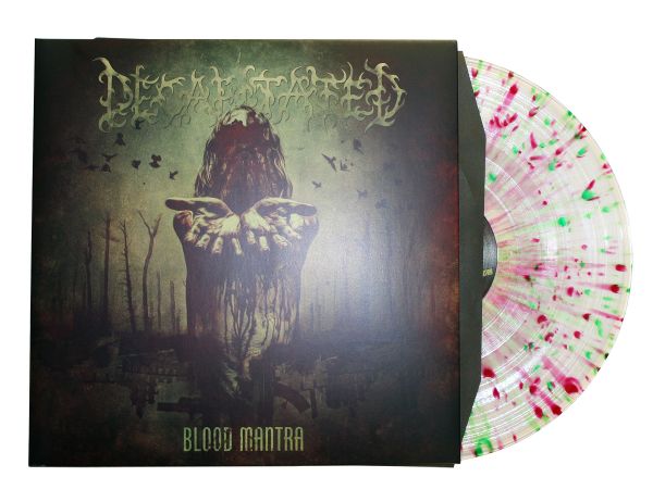 Decapitated - BLOOD MANTRA Splatter-LP - Vinyl Schallplatte Gatefold - grün-pink-transparent