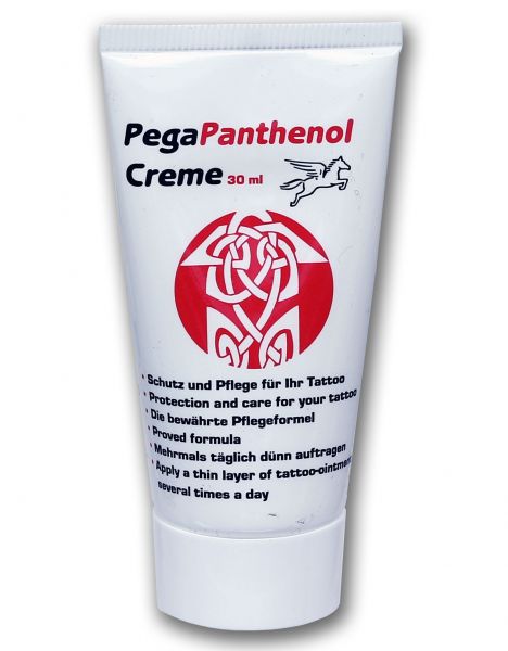 PegaPanthenol 30 ml mit Panthenol Tattoopflege Tattoocreme