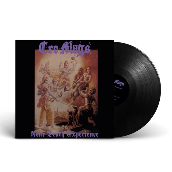 Cro-Mags - NEAR DEATH EXPERIENCE LP - Black Vinyl Schallplatte Re-Issue