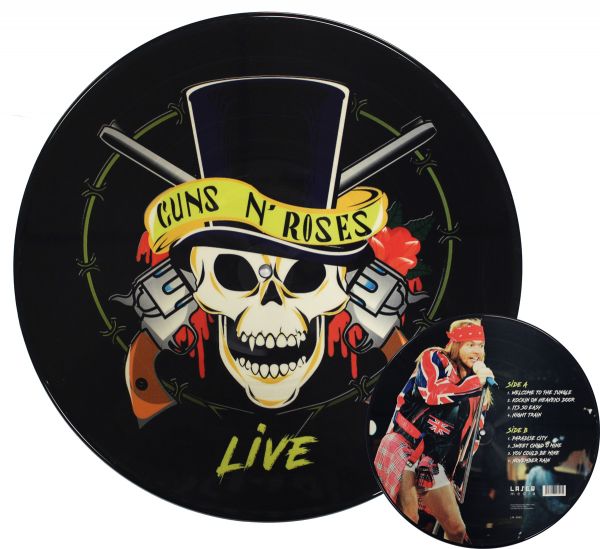 Guns N' Roses - LIVE Picture-LP - Vinyl Schallplatte