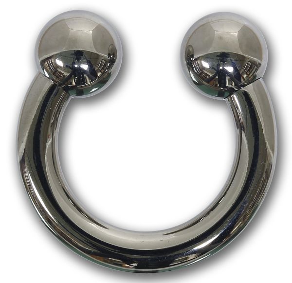 Hufeisen 4,0 mm aus Titan mit Kugeln - Horseshoe Circular Barbell