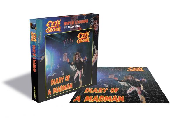 Ozzy Osbourne - Puzzle DIARY OF A MADMAN - 500 Teile - 41 x 41 cm