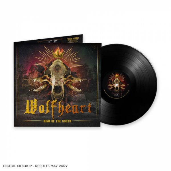 Wolfheart - KING OF THE NORTH LP - Black Vinyl - Schallplatte Record