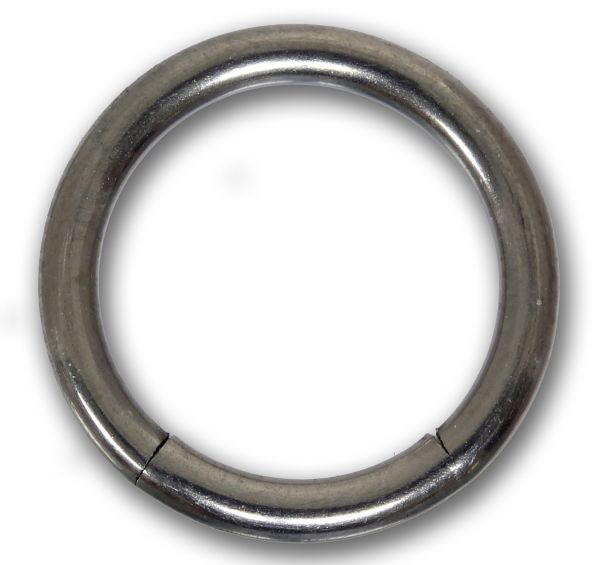 Segmentring - 1,6 mm aus G23 Titan - Smooth Closure Ring