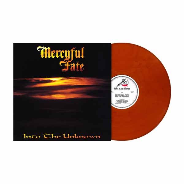 Mercyful Fate - INTO THE UNKNOWN LP - Iced Tea Marbled Vinyl Schallplatte Record - Re-Issue