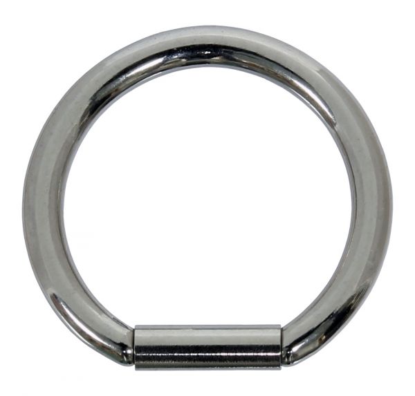 Bar Closure Ring 1,2 mm aus Chirurgenstahl Segmentring Piercingring Augenbraue