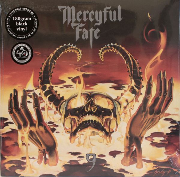 Mercyful Fate - 9 LP - Black Vinyl Schallplatte Record - Re-Issue